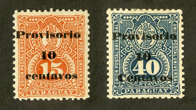 PARAGUAY 49-50 MH BIN $.75