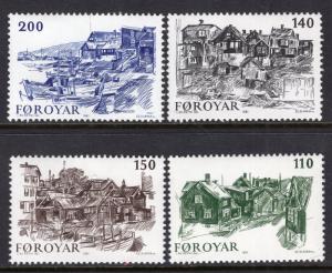 Faroe Islands 59-62 MNH VF