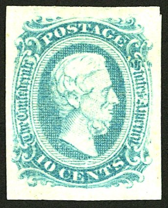 CONFEDERATE #11 MINT Partial OG HR  Crease