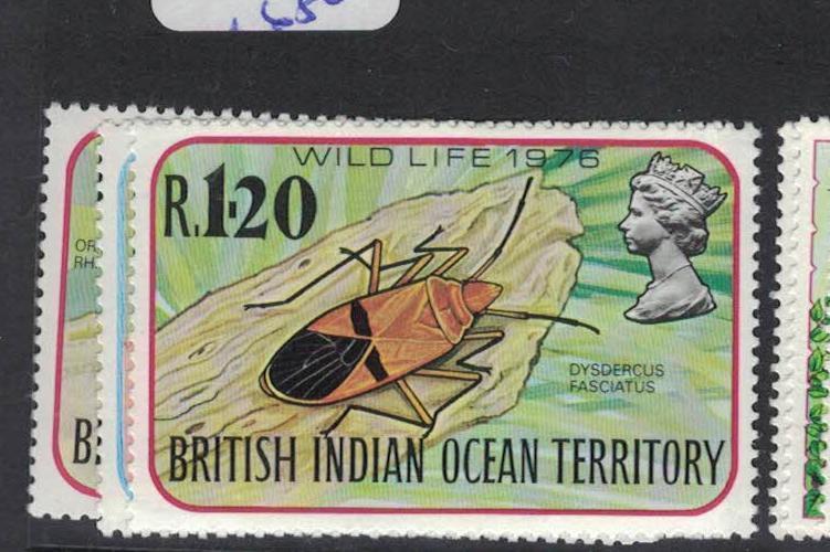 British Indian Ocean Territory Insects SC 87-9 MNH (6dpo)