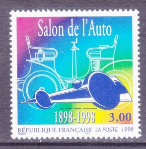 France 2676 MNH 1998 Paris Auto Show Centennial Issue Very Fine