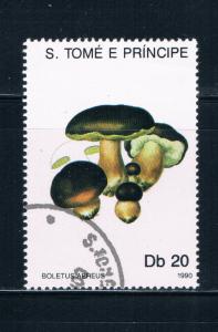 Saint Thomas and Prince Is 938 Used Mushrooms ll (GI0326)+