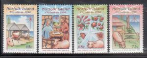 Norfolk Islands 610-13 Christmas Mint NH