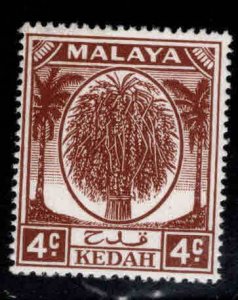 MALAYA Kedah Scott 64 MNH** 1952 Sheaf of Rice stamp