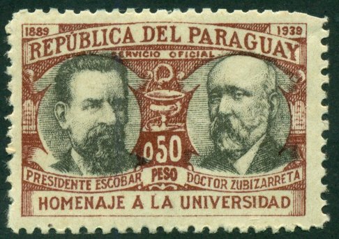 Paraguay 1940 #O99 MH SCV (2018) = $0.50