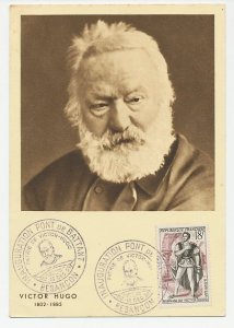 Maximum card France 1953 Victor Hugo - Hernani - Play