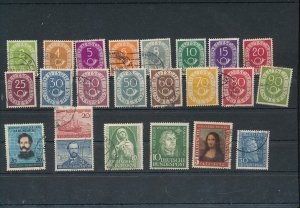 West GERMANY 1951/54 Used (Apx 65) c.200+ /KRA041