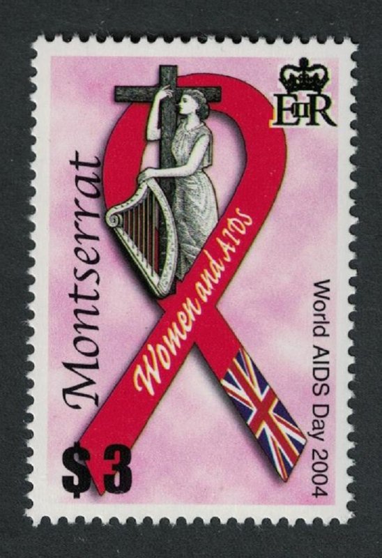 Montserrat World AIDS Day 2004 MNH SG#1264