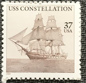 US #3869 MNH Single USS Constellation SCV $.75 L42