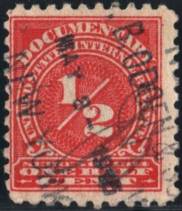 R206 1/2¢ Documentary Stamp (1914) Used