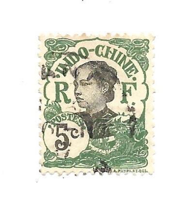 Indo China 1907 - Scott #44 *