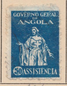 PORTUGAL COLONY ANGOLA 1929 ASSISTENCIA 50c Used Stamp A29P34F37155