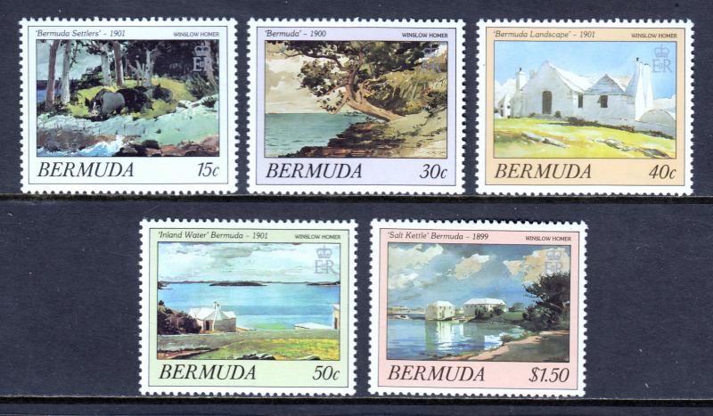 Bermuda - Scott #514-518 - MNH - SCV $9.15