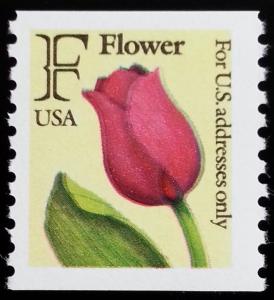 1991 29c F Tulip, Coil Scott 2518 Mint F/VF NH