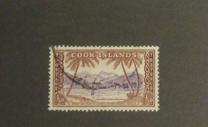 8933   Cook Islands   Used # 131   Ngatangiia Channel, Rarotonga    CV$ 1.25