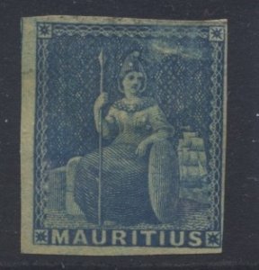 mauritius 8 used $1.00