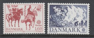 Denmark 680-681 MNH VF
