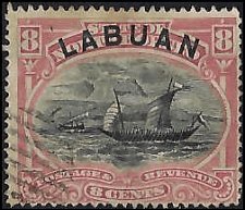 LABUAN   #79 USED (2)