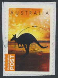 Australia Sc# 4069 Used Concession Kangaroo 2014  see details & scan