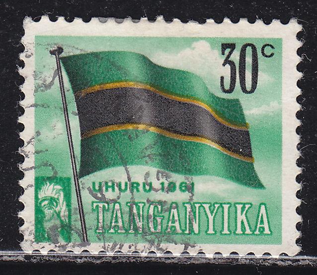 Tanganyika 49 Tanganyikan Flag 1961