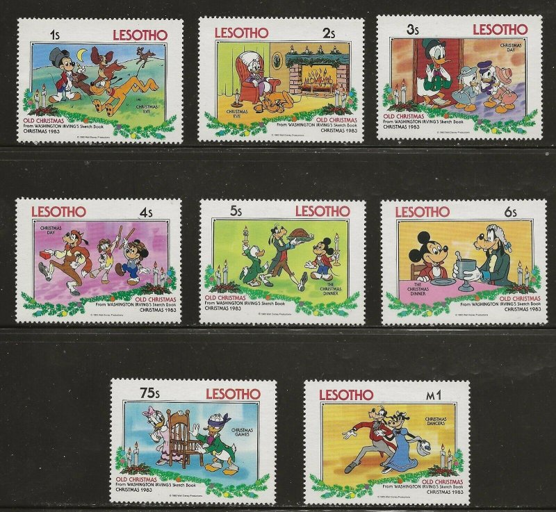 Lesotho (1983)  - Scott # 412 - 419,  MNH