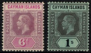 Cayman Is. #39-40*  CV $9.75
