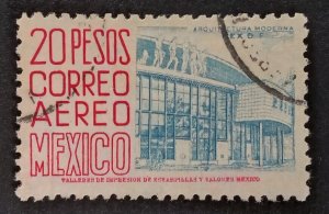 Mexico 1950 modern architecture LQ Postage used wmk 279 p.10.5x10 cond as seen