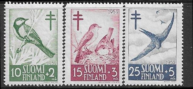 Finland B117 - 119 mlh 2017 SCV $11.25  -  12509