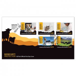New Zealand 2025 Biosecurity Protection First Day Cover FDC