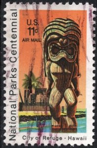 SC#C84 11¢ National Parks: City of Refuge, Hawaii Single (1972) Used