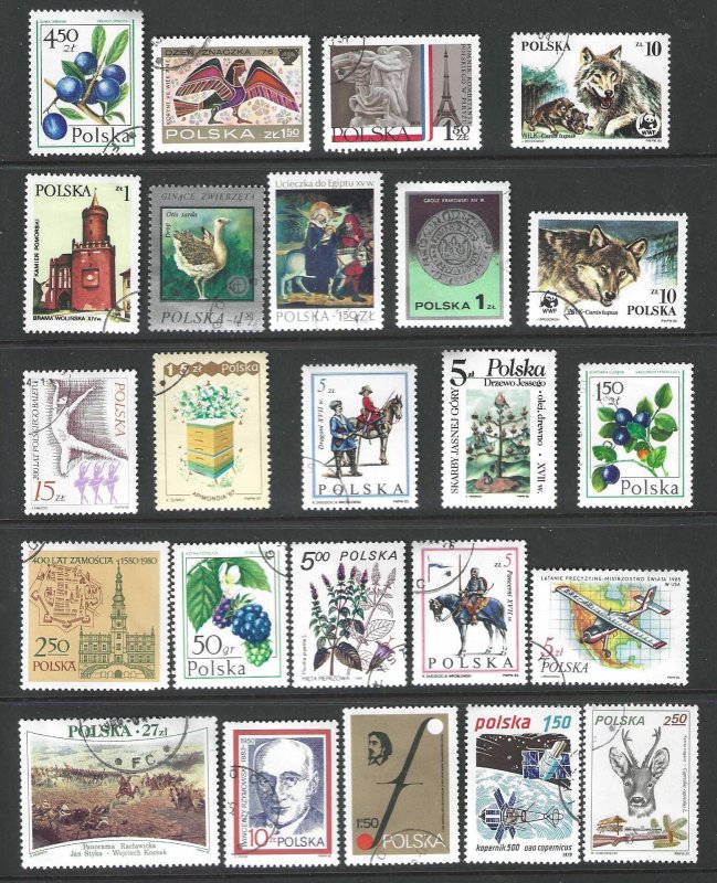 Poland 125 plus different Used