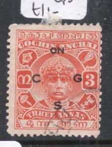 India Cochin SG O56d VFU (2dkp)