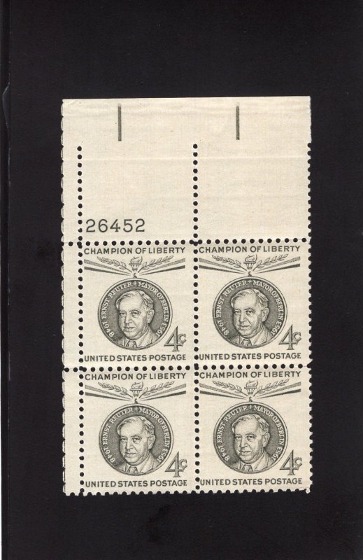 1136 Ernst Reuter, MNH UL-PB/4 (#26452)