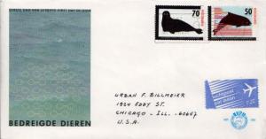 Netherlands, First Day Cover, Marine Life