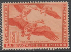 U.S. Scott #RW11 Duck Stamp - Mint Single