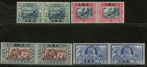 SOUTH WEST AFRICA Sc#B5-8 SG105-8 1938 Voortrekker Centenary OG M LH