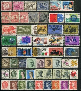 500+ Australia Used Postage British Commonwealth Stamp Collection