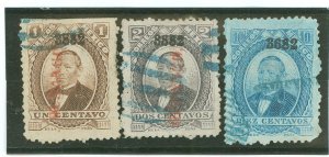 Mexico #131/132/134 Used Single