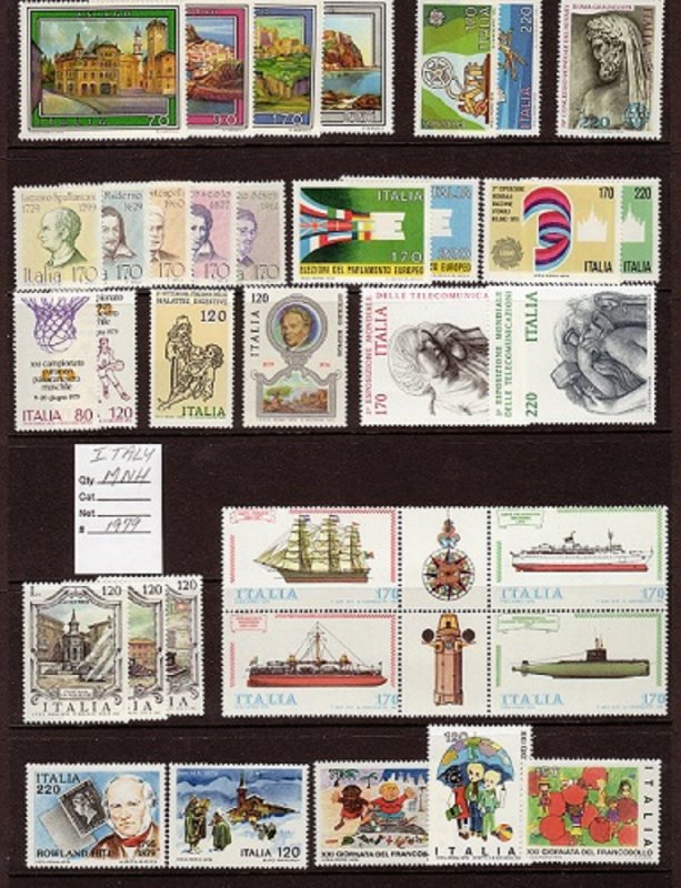 ITALY LOT# DIFF.1 -MNH