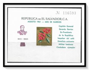 Salvador #C192 Airmail Mini Sheet MNH