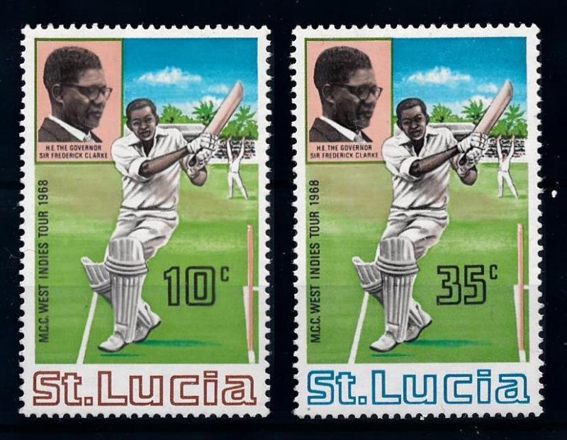 [71255] St. Lucia 1968 Sport Cricket  MNH