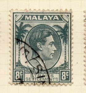 Malaya 1938 Early Issue Fine Used 8c. NW-196972