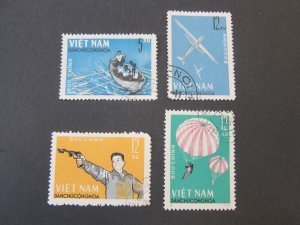 Vietnam 1964 Sc 320-23 set FU