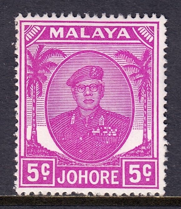 Malaya (Johore) - Scott #134 - MH - SCV $1.25