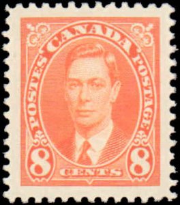 Canada #231-236, Complete Set(6), 1937, Royality, Never Hinged