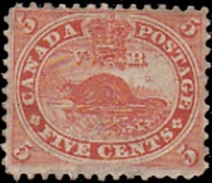 Canada 1859 15¢ Beaver Issue Mint