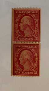 United States, US Sc. #488, mint never hinged pair