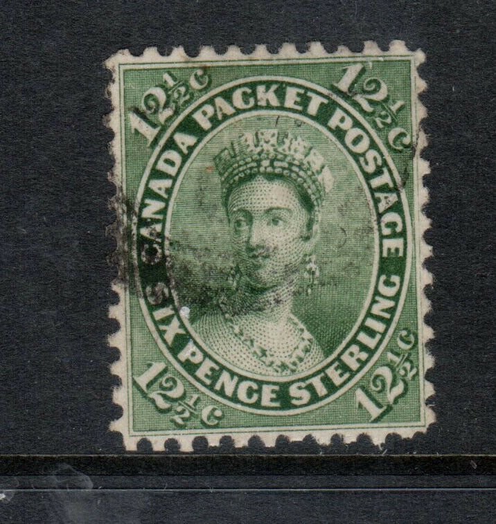 Canada #18 Extra Fine Used **With Certificate**