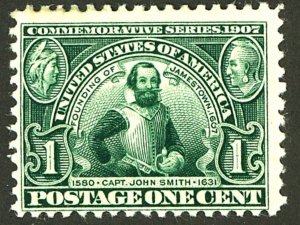 U.S. #328 MINT OG NH SML THIN