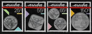 Aruba #32-5 MNH Set - Coins